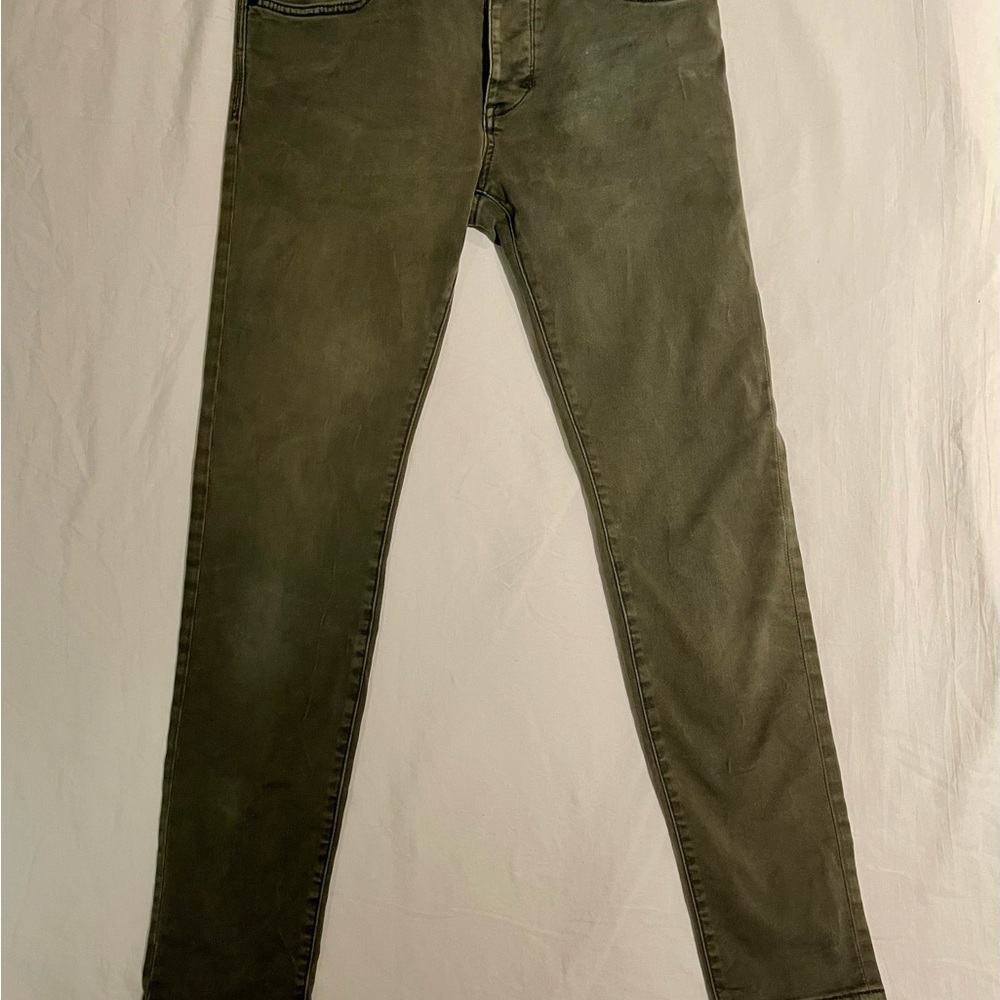 Neuw Men's Olive Skinny Jeans